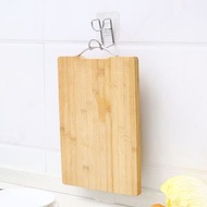 浴室不鏽鋼面盆掛架 免釘無痕牆壁收納 浴室置物架 香港熱賣- 7*7透明亞克力 均碼