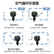 Eoc Remote Control 27cm Stand Household Dual-Use Table Floor Fan Adjustable Circulation New Style Fa