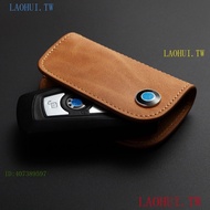 Big BMW Key Case F10 F30 F31 F20 E36 E39 F48 Z4 X1 Oil Wax Cowhide Key Case Key Case