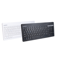 WIRELESS KEYBOARD (คีย์บอร์ดไร้สาย) NUBWO NKB112 White - 26589