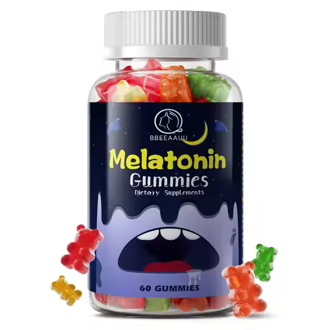 BBEEAAUU 10mg Melatonin Gummies Sleep Better Adjust time Difference Immunity Health Good Night Deep 