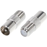 T TYPE RF male FEMALE CONNECTOR  TO TV Aerial