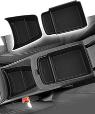 2-Pack Combo (Centre + Armrest Box Storage Tray) for Chevrolet Trax 2024 2025 Accessories, Center Co