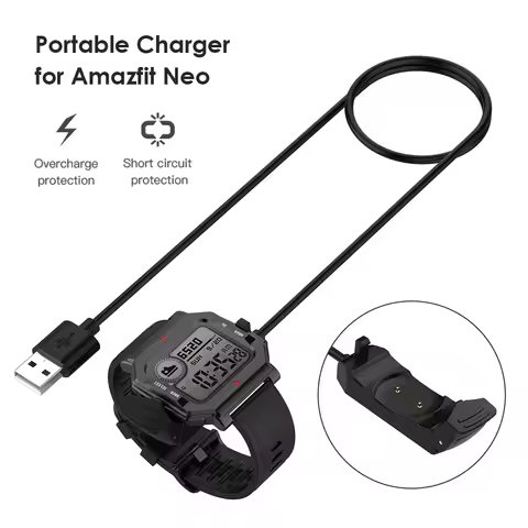 Fast USB Charging Cable for Huami Amazfit Neo Portable Charger Device Smart Watch Wireless Charging 