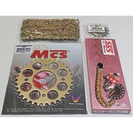 415-122L SSS CHAIN, WAVE125 & EX5 415 SPROCKET (CHAIN+SPROCKET) SPROCKET SET