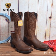 Ariat Men's Leather Cowboy Boots for Riding