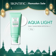 SKINTIFIC Aqua Light Daily Sunscreen SPF 35 PA+++ 30ml