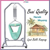 VIVA Spring Cot Rangka Buaian Boleh Lipat POMA Baby Cradle Electronic Mesin Buaian Elektrik Bayi