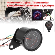 RPM METER 12V Universal Motorcycle Tachometer Meter LED Backlight 13K RPM Shift MODIFY RPM METER