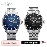 🔥NEW🔥[100% Original] BALL Trainmaster Eternity Men Watch NM2080D-SJ-BE/NM2080D-SJ-BK