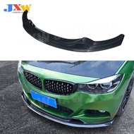 Carbon Fiber Front Bumper Lip Spoiler for BMW 3 Series GT F34 M-sport M-Tech Bumper 2014-2018 FRP He