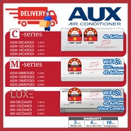 [DELIVERY] AUX R32 Inverter Air-Conditioner C-series M-series LUXE AUX Aircond
