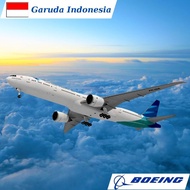 Boeing 777 Garuda Indonesia Airlines Commercial Plane Paper Model