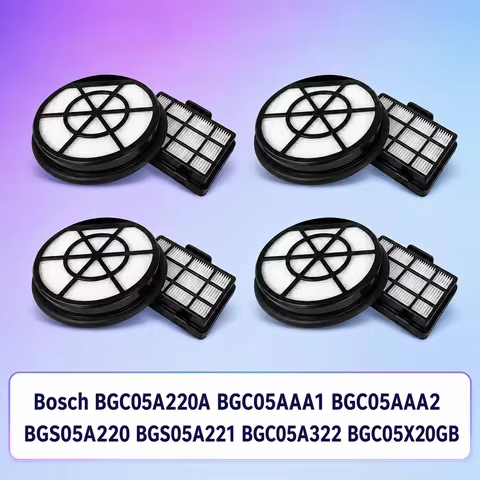 Filter Fit for Bosch BGC05A220A BGC05AAA1 BGC05AAA2 BGS05A220 BGS05A221 BGC05A322  BGC05X20GB Vacuum