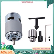 Dc 12-24V 775 Motor Electric Drill With Drill Chuck Dc Motor For Polishing Drilling Cutting