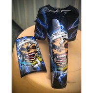 MUDGUARD + HORN COVER EX5 AIRBRUSH IRON MAIDEN (COMBO PACK)