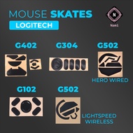 Mouse Skates 1 Set Mouse Feet For Logitech Master 2/3 G903 G403 G102 G304 G402 G502 Hero G502 Lights