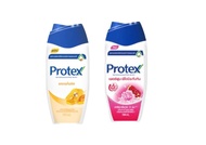 ( มีคูปองส่งฟรี / 100/ 180  มล )  Protex  Shower Cream   โพรเทคส์ ( พรอพโพลิส /พีโอนี&amp;ทับทิม ) สบู่อาบน้ำ