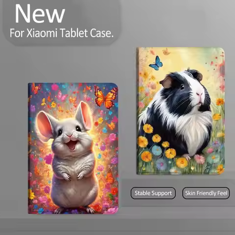 Cartoon Cute Animals For Xiaomi Redmi Mi Pad 4 5 6 7 8 K SE Mini Pro Plus Max 10.1 11.2 inch Tablet 