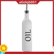 Olive Oil Dispenser Kitchen Oil Dispenser Bottle White Olive Oil Bottle with 2 Glass Oil Bottles Without Drip and Funnel