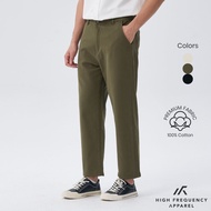 HFA Men’s Cotton Tapered Cropped Chino Pants