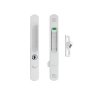 A6 25mm /32mm Sliding Door Handle Lock WITH Key(Silver, White, Black)Hook Lock Kunci Pintu Kaca A6 DIY Home Improvement