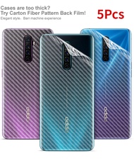 5Pcs Carbon Fiber Back Protector for OPPO Realme 9i 10 11 C30 C33 C35 C51 C53 C55 Reno 2 2F 3 4 5 5F