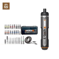 Youpin Worx 4V Electrical Screwdriver Set WX242 Smart Cordless Electric Screwdrivers USB Rechargeable Handle 30 Bit Sets Drill