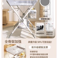 Diaper Table Baby Care Table Foldable Multifunctional Baby Diaper Changing Table Newborn Bath Massag