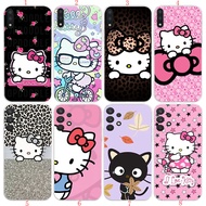 Samsung A12 A20 A30 A20S A14 S9 Plus Y3 Anime hello kitty Soft transparent phone case