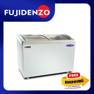 Fujidenzo HD 14 cu. ft. Inverter Curved Glass Top Freezers IFSP-14GDF