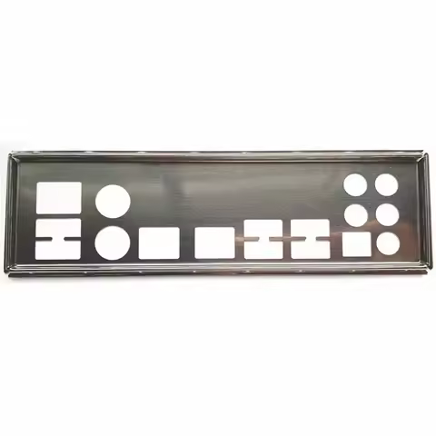 IO I/O Shield Back Plate BackPlate BackPlates Stainless Steel Blende Bracket For ASUS X99 WS IMPI