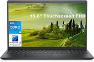 Dell Inspiron 15 3000 3520 15.6" Touchscreen FHD Business Laptop Computer, Intel Core i5-1155G7 (Beat i7-10710U), 64GB DDR4 RAM, 2TB PCIe SSD, 802.11AC WiFi, Bluetooth, Black, Windows 11 Pro S