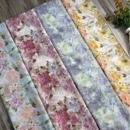 READY STOCK 2m Bidang 60 sepasang Material Casa Rubiah Exclusive chiffon pasang kain