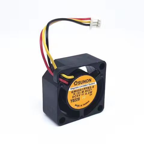 SUNON 2010 20MM 2cm 5V 0.2W 20x20x10MM Cooling Fan 15000RPM Mini Laptop Fan Ball GM0501PFB3-8 3pin