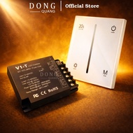 Dim 0-10V/1-10V T18 Touch LED Control Panel + Dimmer V1-T 0-10V + RT6 2.4G Remote Control
