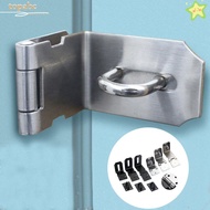 GORROS Padlock Clasp, Household Burglar-proof 90 Degree Lock Catch,  Hardware 90 Degrees Stainless S