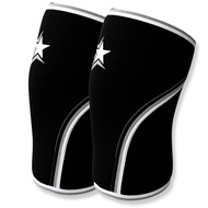 RiptGear 7mm Knee Sleeves (1 Pair)- Neoprene Compression Knee Brace for Men and Women, Compression K