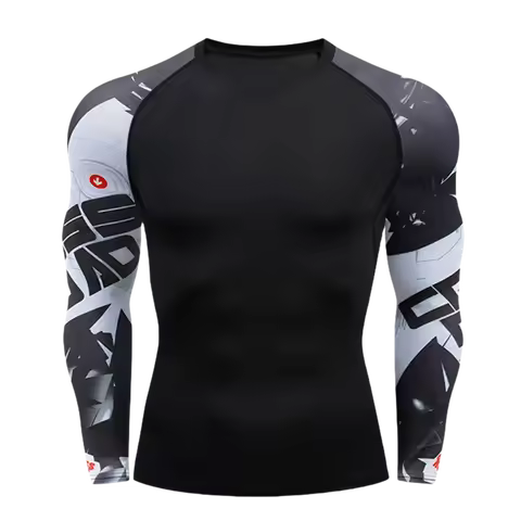 Cody Lundin Men Compression Gym Wear Swim T Shirt Wholesale Men Gym Wear Slim Fit Rash Guard Compres
