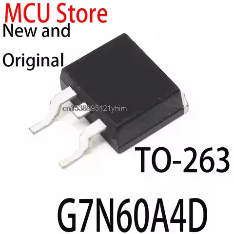 10PCS New and Original G7N60C3D TO-263 HGTG7N60A4D HGTG7N60C3D HGT1S7N60A4DS9A TO263 new original G7