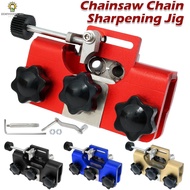 Chainsaw Chain Sharpening Jig Chainsaw Sharpener Kit Stainless Steel Portable for Chain Saw