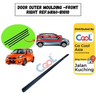 DOOR OUTER MOULDING -FRONT RIGHT MYVI M300-(2005-2011) ODM NEW REF:68161-B1010