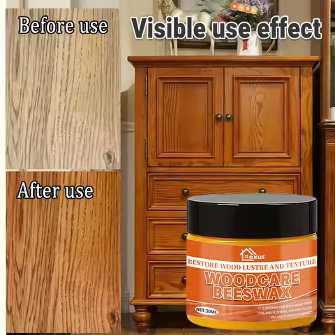 Furniture Polishing Beeswax Natural Wood Seasoning Beeswax Polishing Beewax Waterproof Wood Wax Poli