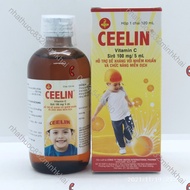Siro CEELIN - Giúp phòng ngừa thiếu vitamin C ở trẻ sơ sinh & trẻ em