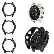 Soft TPU Case Cover For Garmin Fenix8 43mm/47mm/51mm Fenix 8 Pro Slim Watch Armor hollow protective 