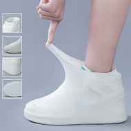 Rainproof / Elastic Shoe Cover / Silicone Shoe Cover Waterproof-Anti-Wear, Anti-Slip And Elastic - Rubber Material (One Pair)