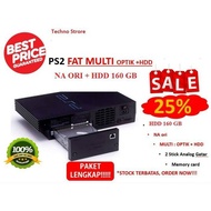 Sale PS 2 Fat Hardisk 160GB - PS2 Hdd 160 - PS2 Full set Lengkap Murah