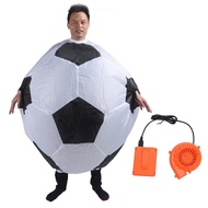 Bjiax Inflatable Cosplay Soccer Football Costume Funny Carnival