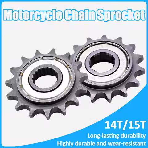 14T 15T Motorcycle 428 420 Chain Sprocket Fuel Saving Front Fly Wheel Pinions for GS125 Modified Acc