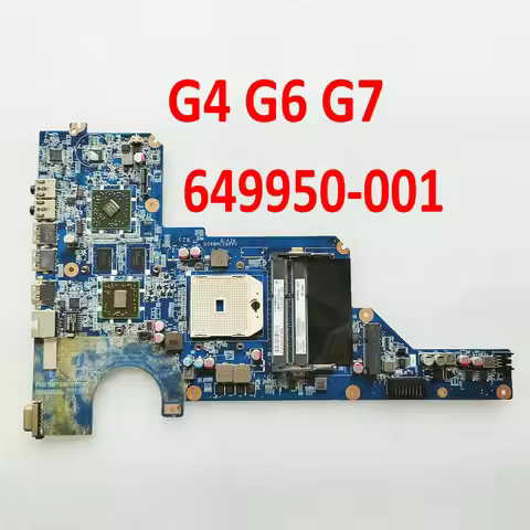 649950-001 For HP Pavilion G4 G6-1000 G7-1000 Laptop Motherboard DA0R23MB6D1 DA0R23MB6D0 HD6470/1G D